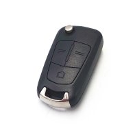 Vauxhall/Opel Vectra C/Signum 3 Button Flip Remote HU100