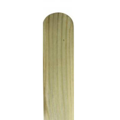 Loose Picket Fence Round Top Smooth 1.8M x 95mm