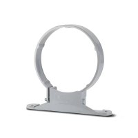 POLYPIPE SC34B BLACK PIPE BRACKET 82mm SOIL