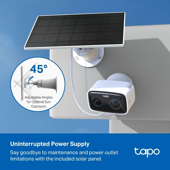 Tapo TC80 Kit outdoor monitoring system with local and cloud storage option