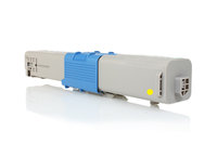 Compatible OKI Yellow C301 C321 44973533 1500 Page Yield