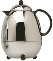 Coffee Vacuum Jug Oval Chrome-Black 1 Litre