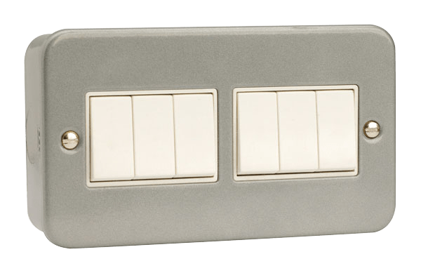 Click 6G 2W Switch Metal clad CL105