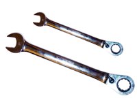 Texan 17mm Ratchet Comb'n Spanner Flexi Head