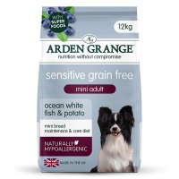 * Arden Grange Adult MINI Dog Sensitive Ocean White Fish & Potato 6kg