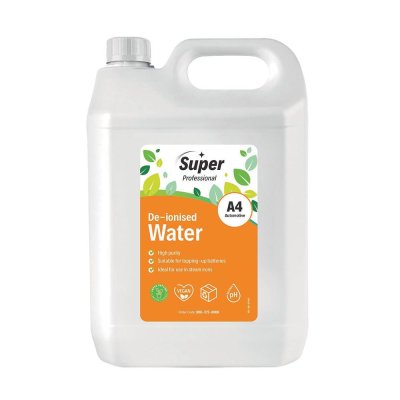 5L A4 DE-IONISED WATER 2PK