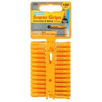 PLASPLUG YELLOW SUPERGRIP FIXINGS