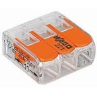 Wago 3P Compact Lever Connectors 221-413