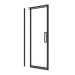 ASPECT INFOLD & INLINE 1200MM SHOWER DOOR MATT BLACK