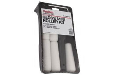 Contractor Mini Foam Roller Kit 4in + 5 Refills