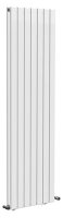 Tucker French Kingswood 1800 x 528mm Double Panel White Vertical Radiator (Heating Only)