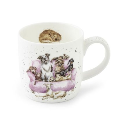Wrendale Mug - Movie Night 