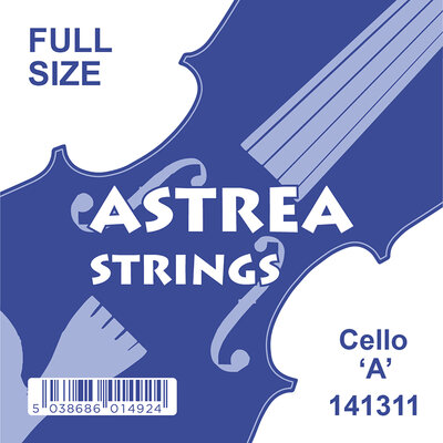 Astrea cello string A 1st, chrome wound