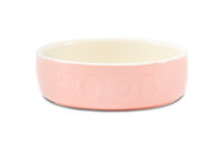 Scruffs Stoneware Classic FOOD Bowl 15cm Pink x 6