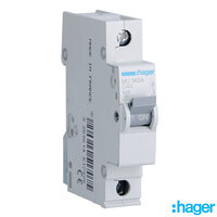 HAGER HAGMU140A C-40A 1P MCB 6kA
