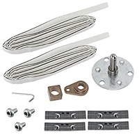 Dryer Bearing and Shaft Repair Kit with front seals