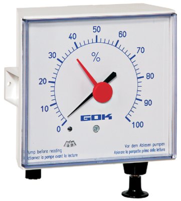 Peilmeter pneumatisch