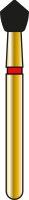 Coltene Diatech Diamond Burs Acorn - D:27mm/L:2.9mm 40&Icirc;&frac14;m - DMI Ireland's Leading Dental Supplier - Next Day Delivery