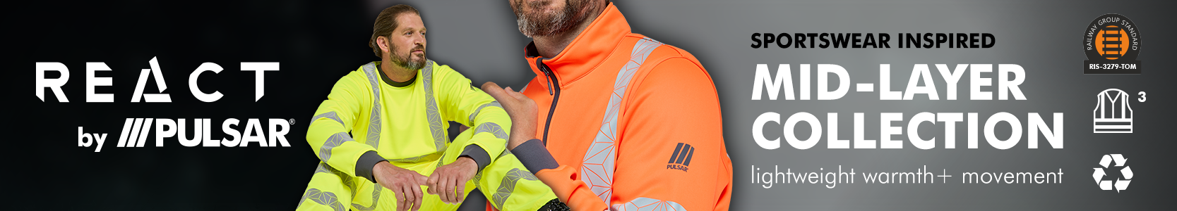 PULSAR® REACT MID-LAYERS