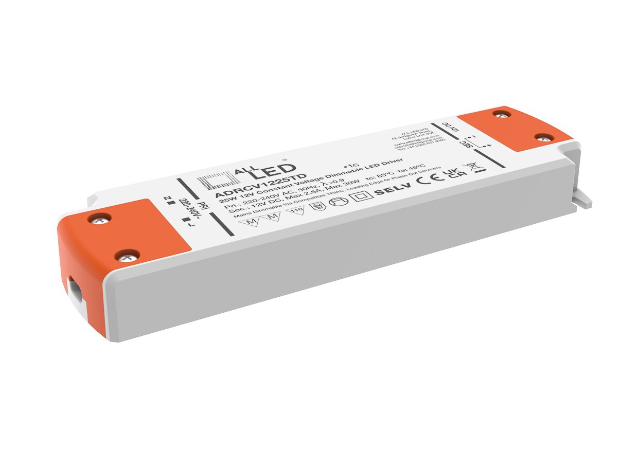 12V 25W Dimmable Constant Voltage LED Driver