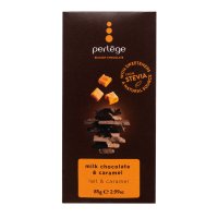 Perl�ge milk chocolate tablet with caramel 12x85g