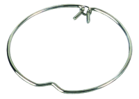 Lamp retention spring clip