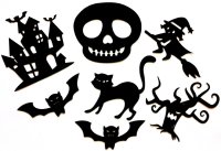 Foam Shapes - Halloween - 7 piece