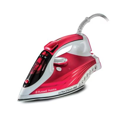 Russell Hobbs 2600W Ultra Steam Pro Iron - Red | 23990