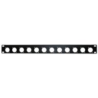 Fonestar FRP-31XLR - 19" 1u,12 D Type Punched Rack Panel
