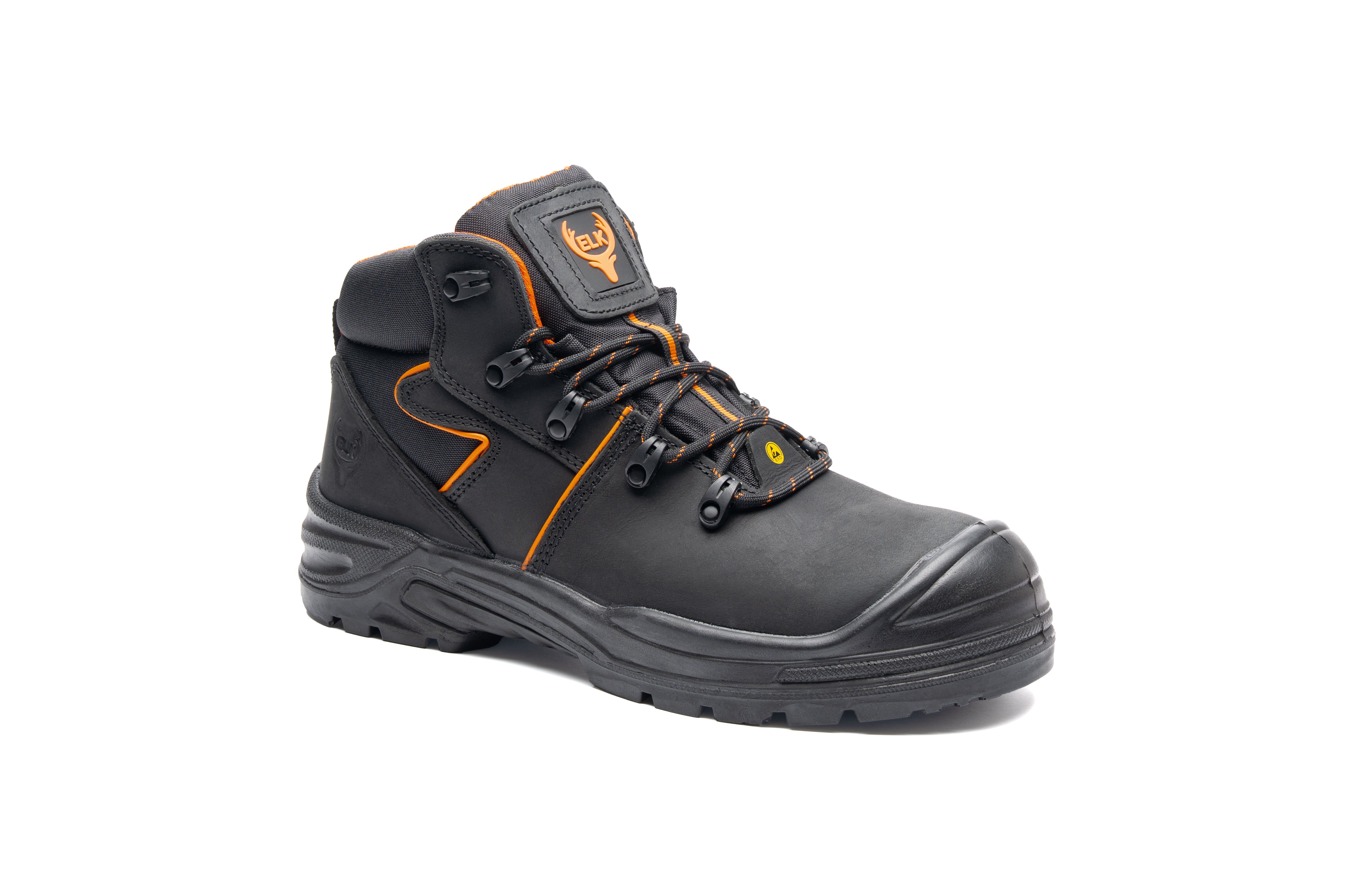 [142] ELK Danu Black Safety Boot S3