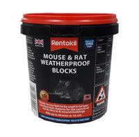 RENTOKIL MOUSE & RAT WEATHERPROOF BLOCKS 10 PCS