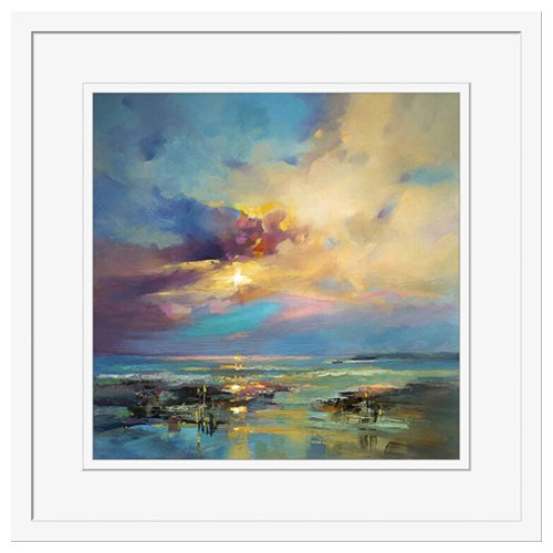 Before Nightfall - Framed HND Embellished Canvas