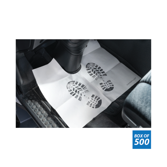 Paper/Plastic Truck Floor Mats 