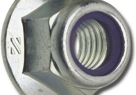 Hexagon Nylon Insert Nut with Flange