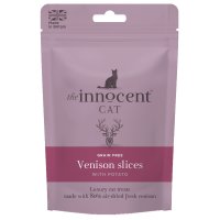 The Innocent Cat Grain Free Venison Slices 10x70g