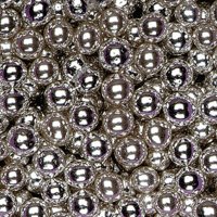 Sugared Balls Metallic Silver - 2mm