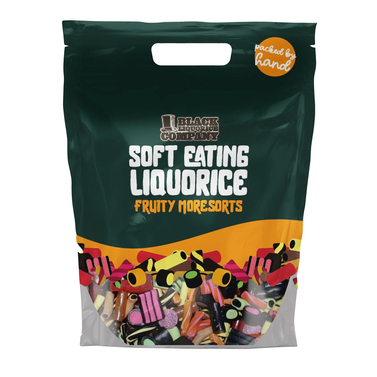 Mega Fruity Moresorts share bag of mixed fruity liquorice pieces x 11.5kg
