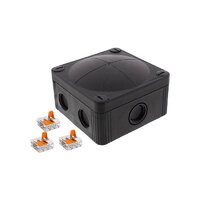 Wiska Combi 407 Junction Box Black 10109673