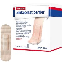 LEUKOPLAST BARRIER WATERPROOF PLASTERS 7.2 X2.2CM BOX 100