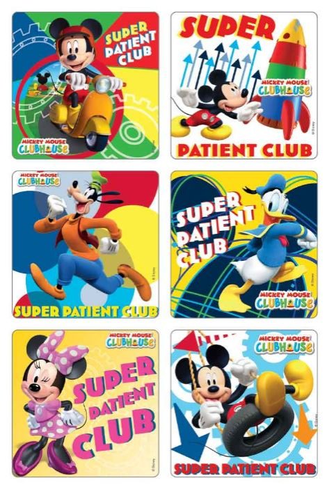 Medibadge Badges Mickey Super Patient Club Disney