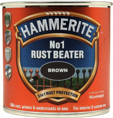 Hammerite No1 Rustbeater Dark Brown 250ml 5092810