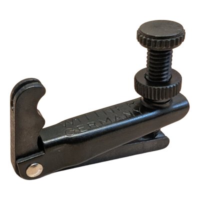 Violin adjuster black finish