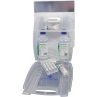 EVOLUTION PLUS 2 X 500ML EYEWASH AND PODS KIT WITH MIRROR