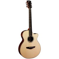 Faith FVHG3 HiGloss 3 Venus Electro Acoustic Cutaway, 3 Piece Rosewood - Includes Hardcase