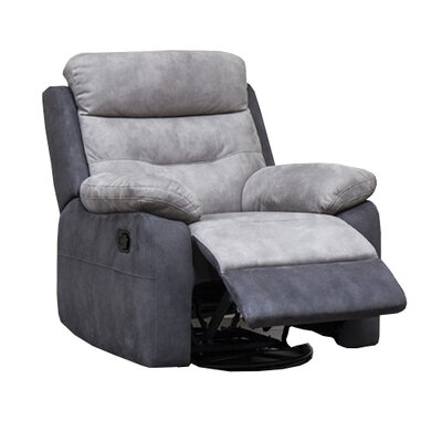 Dillon Fabric Recliner armchair - Grey