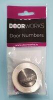 DW Flushpull Handle Circular Stainless Steel 65mm