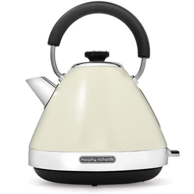 Morphy Richards Venture Pyramid Kettle - Cream | 100132 1
