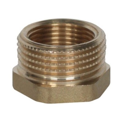 Verloopring messing 1/2x3/8