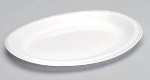 Foam Plate Oval