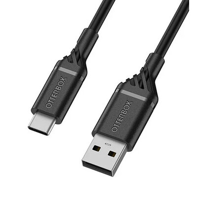 Otterbox USB-A to USB-C 2m Cable - Black